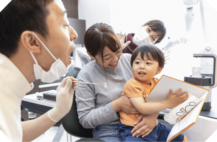 お子さまの成長の支えに
なれるように