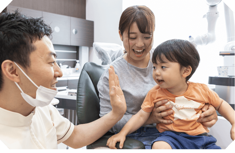 私たちが常に目指しているのは、｢一生治療が必要の無いお口｣です。